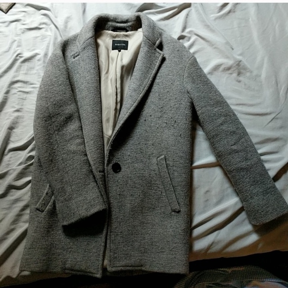 Aritzia wool blend coat